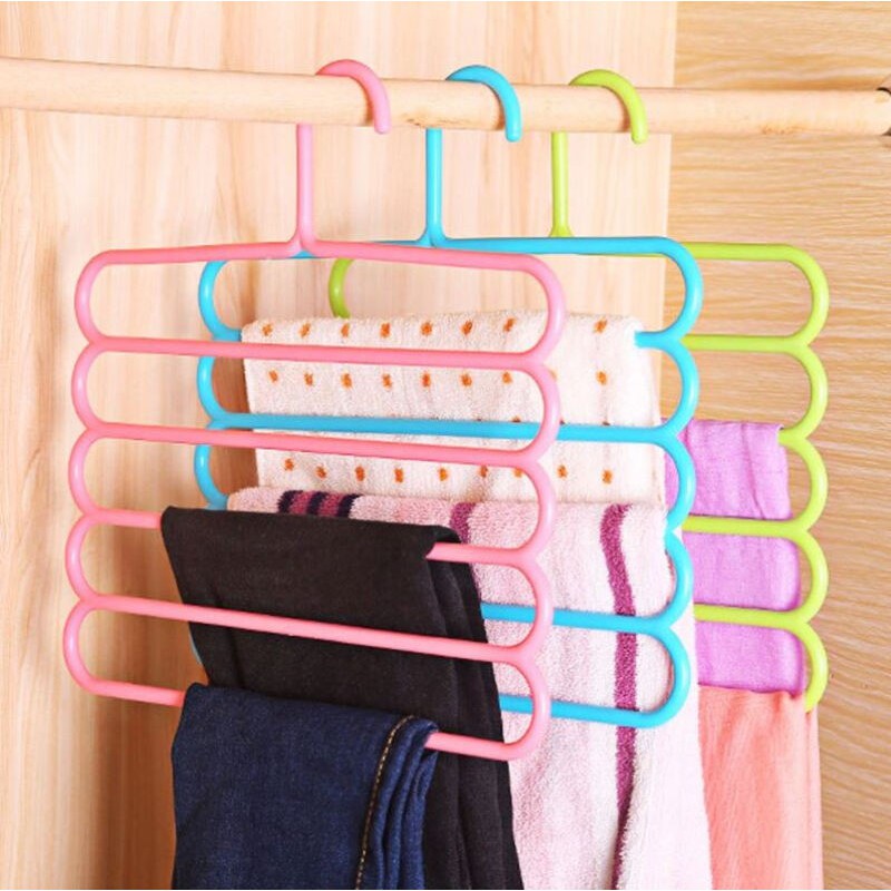 Hanger Baju 5 Susun / Gantungan Baju 5 Susun / Hanger Pakaian