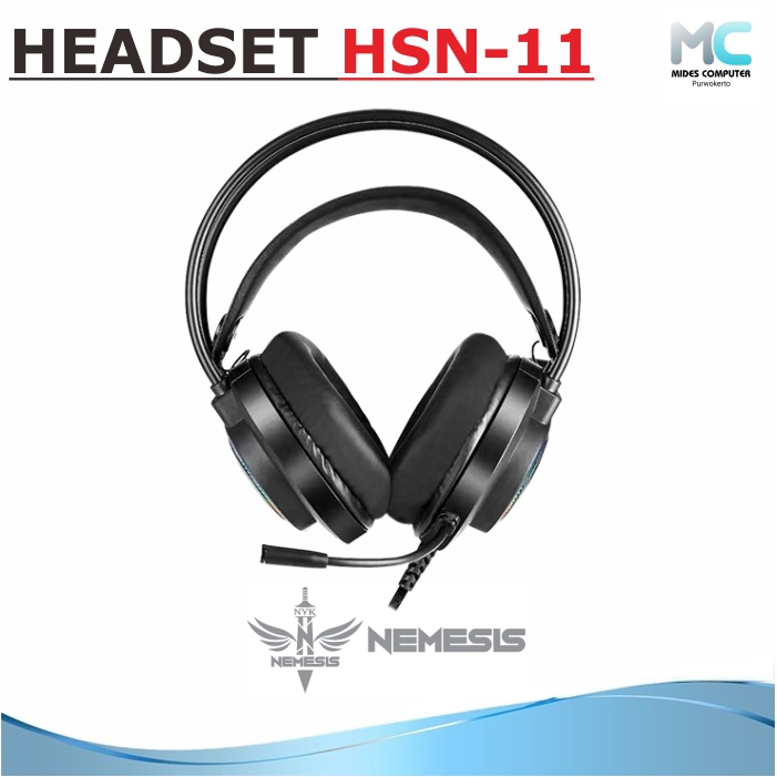 Headset Gaming RGB NYK HSN-11 Anchor