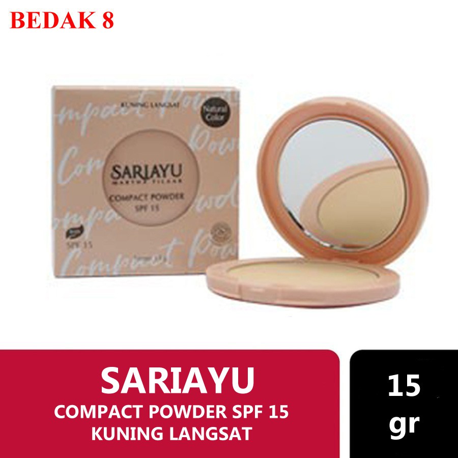 Sariayu Compact Powder SPF 15 | Bedak Padat Sariayu 15 gr