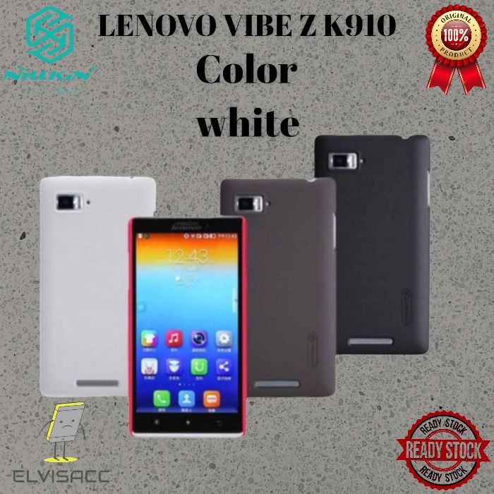 LENOVO VIBE Z K910 RNILLKIN HARDCAASE FROSTED SHIELD ORIGINAL COLOR WHITH