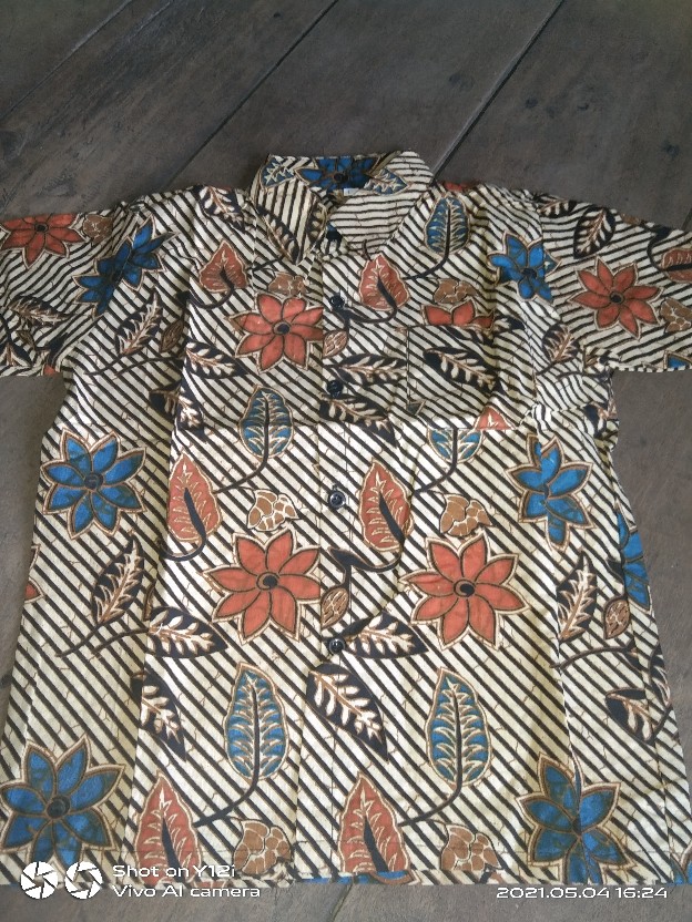 (bisa Cod) Kemeja Anak Batik Anak Baju Anak Murah Baju Batik Anak Seragam Anak