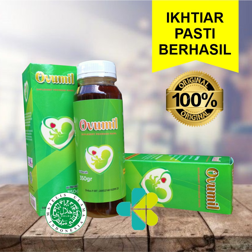 PROMIL OVUMIL - Paket Promil Penyubur Kandungan Wanita & Sperma Pria Agar Cepat Hamil 98% Positif