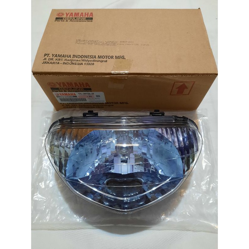 Reflektor mio lama smoke blue ori reflektor depan mio sporty lampu depan mio sporty original headlam
