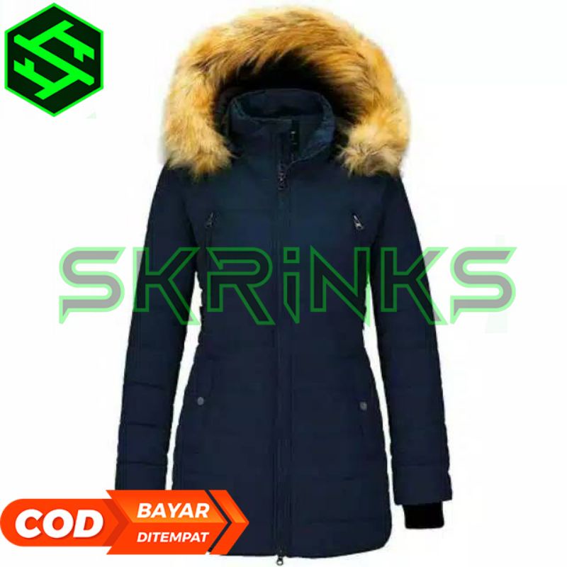 Jaket Winter Hoodie Bulu wanita/ Jaket kembung bulu wanita terbaru/jaket musim dingin/jaket korea st