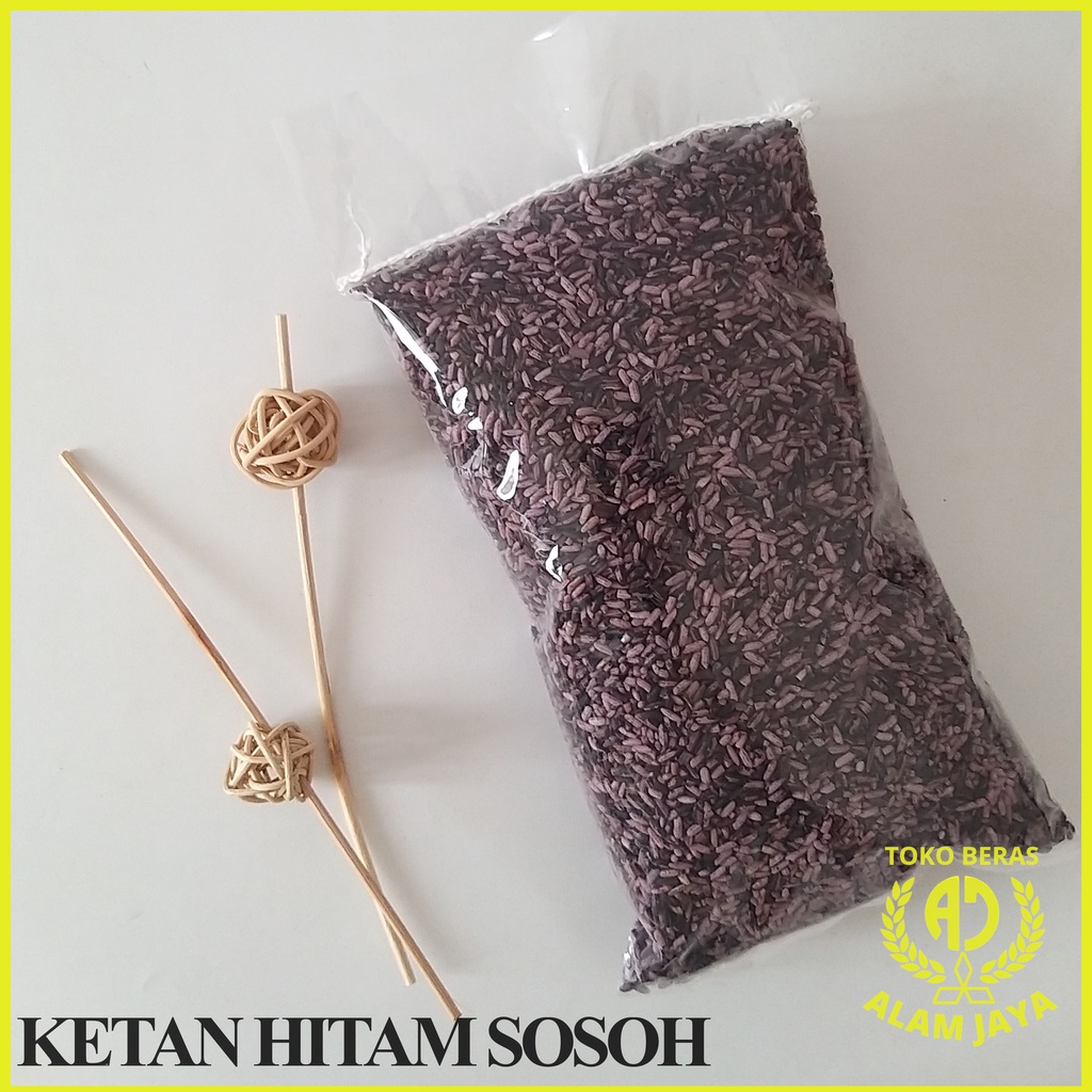 

BERAS KETAN HITAM SOSOH / BLACK GLUTINOUS RICE - PREMIUM - 1 KG