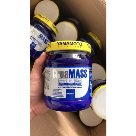 Yamamoto Nutrition CreaMASS 147 Serving 100% Micronized Creatine Monohydrate Crea Mass Gluten Free L