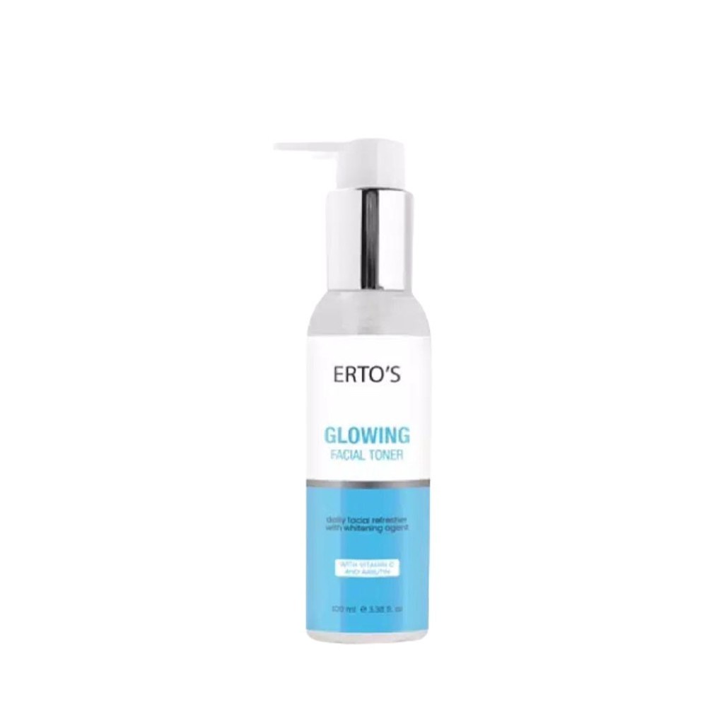 ERTOS Glowing Series Toner BPOM Original 100% Pembersih Wajah Glowing Cerah Bersinar