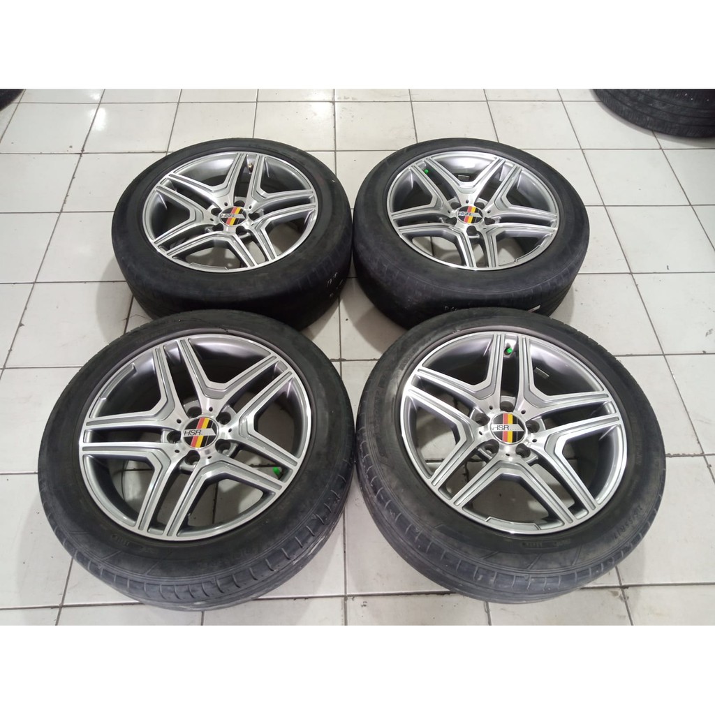 Velg Second Hsr Model Amg Ring 17 Pcd 5x112 Grey Polish