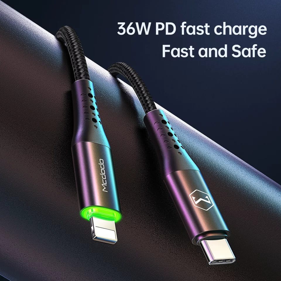 Mcdodo Cable USB Type C to Lightning PD 36W 3A Quick Charge