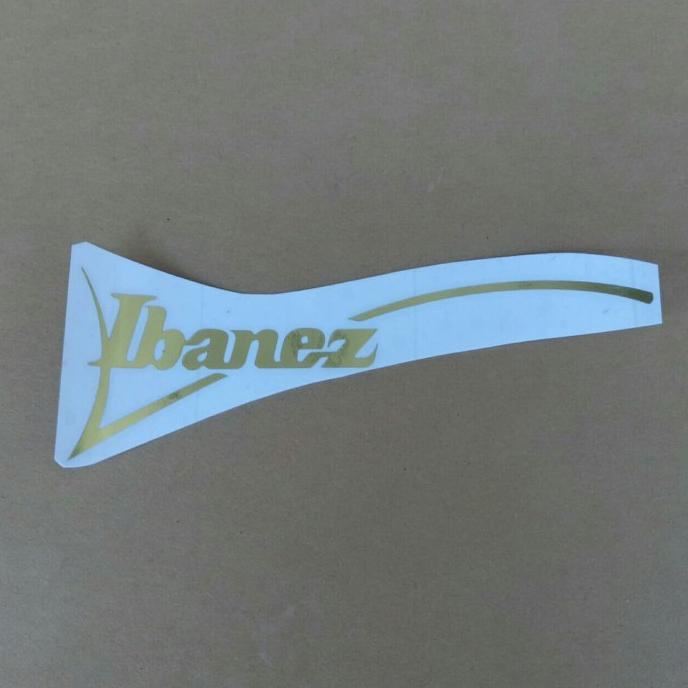 Sticker Ibanez Mirror Gold BAGUS