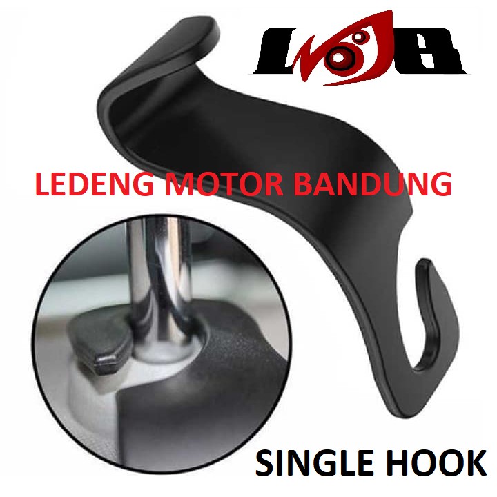 Gantungan Barang Jok Mobil Hanger Car Single Hook Gantung Kursi