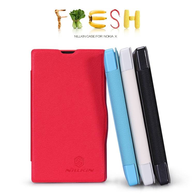 Nillkin Fresh Leather Case Flip Cover Nokia X