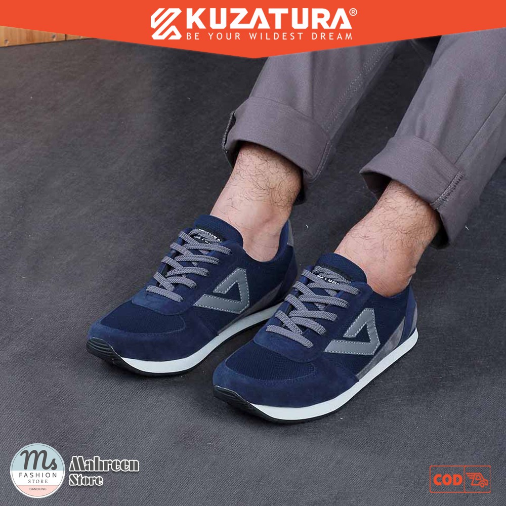 Sepatu Sneakers Casual Pria Original Kuzatura | KZS 555