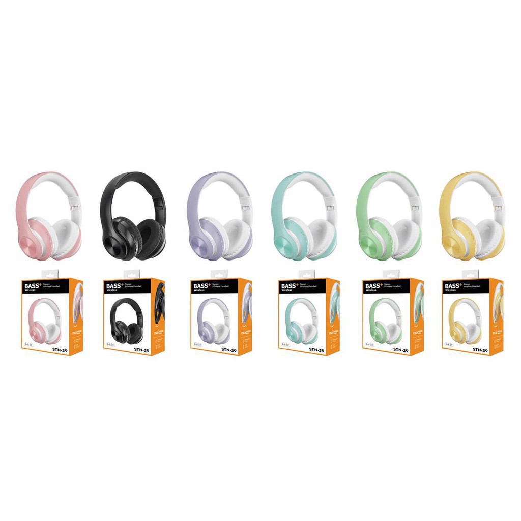 HEADSET BLUETOOTH STN39 MACARON INPODS HEADPHONE EARPHONE HANDSFREE