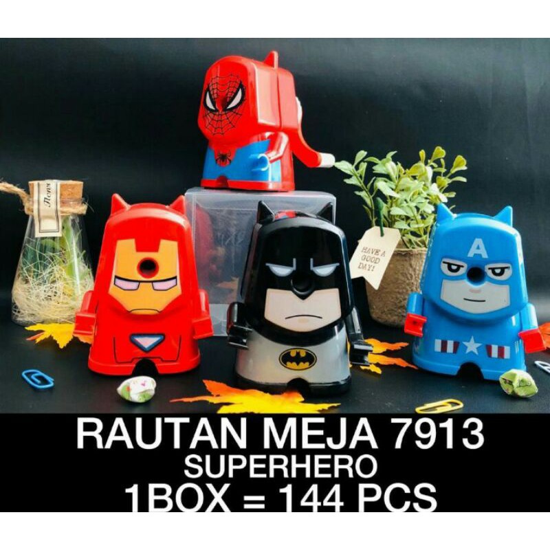 

rautan meja superhero