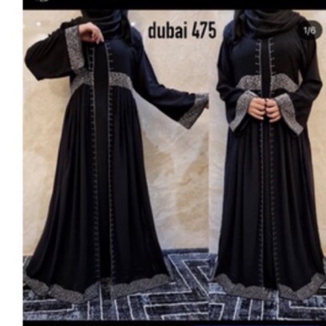 abaya Gamis Dubai 475 dan 482