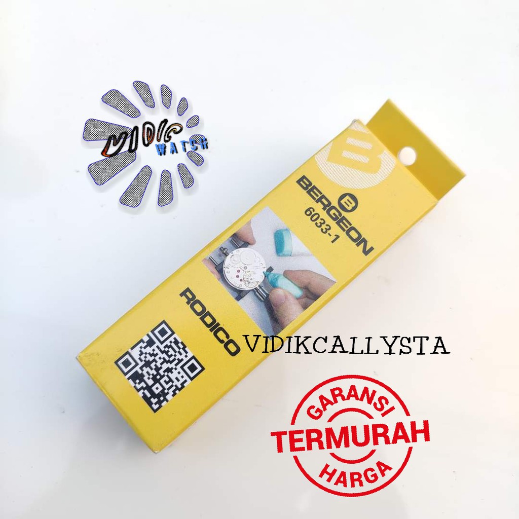 Watchmakers Rodico Pembersih cleaning Bergeon Original Jam tangan