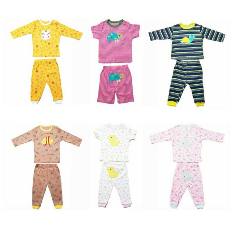 SALE Baju Baby / Bayi Setelan Panjang Pendek 12 Bulan - 1