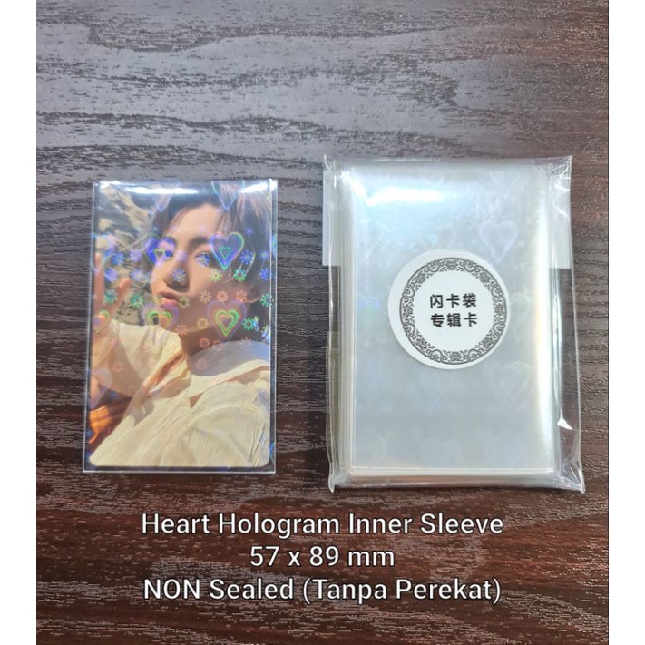 (Per 5 pcs) Hologram Inner Sleeve / Inner Sleeve Hologram (BACA DESKRIPSI)