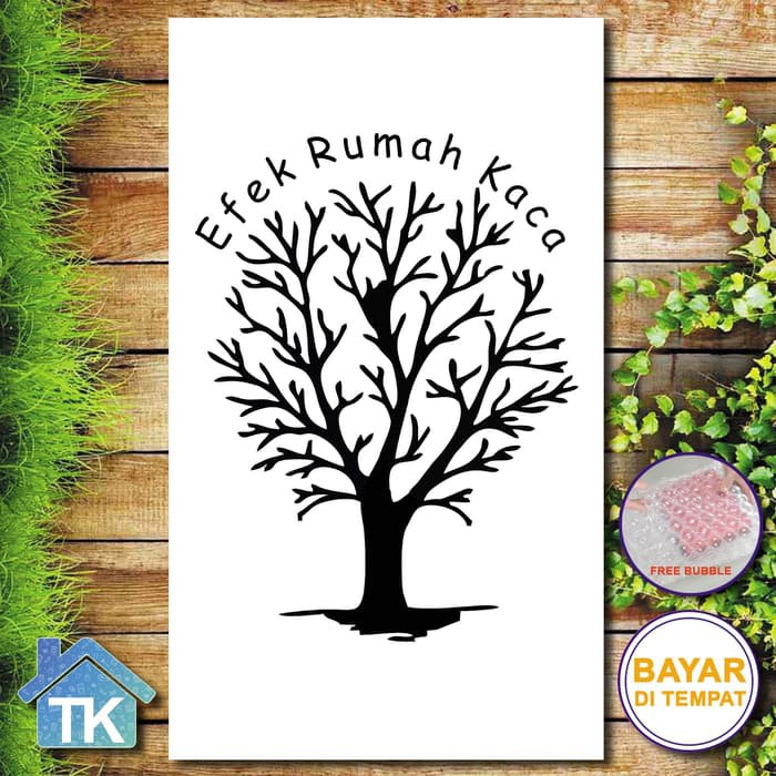 Promo Hiasan Dinding Efek Rumah Kaca / Dekorasi Rumah / Hiasan Kamar Cafe Diskon