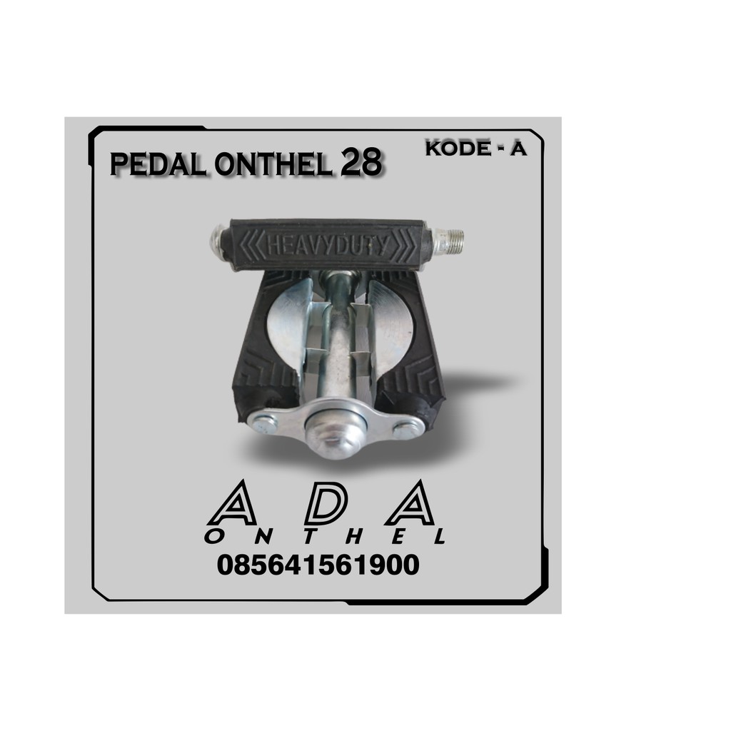 PEDAL ONTHEL PEDAL SEPEDA ONTHEL MOTIF PEDAL SEPEDA TUA AKSESORIS SEPEDA ONTHEL