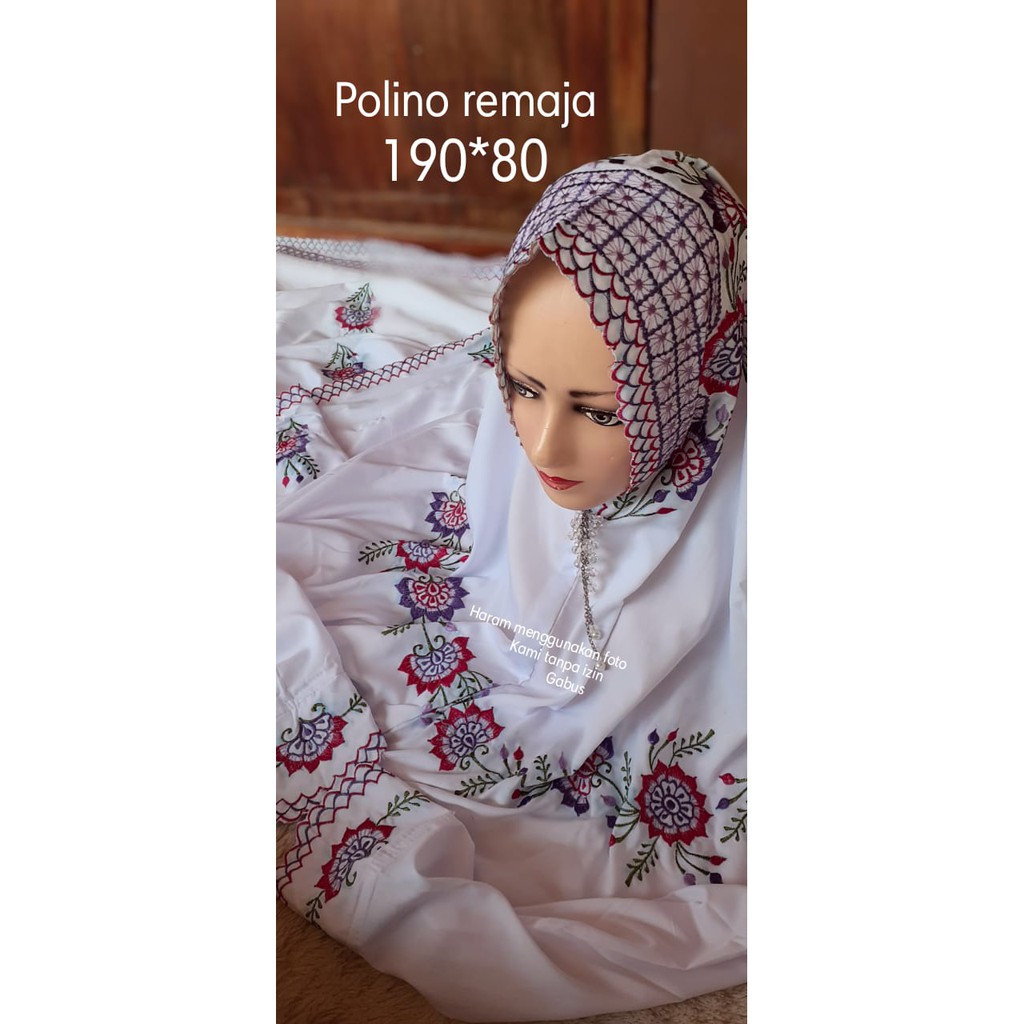 Mukena Terusan Dewasa Remaja Bahan Kain Katun,Sutra,Polino,Semisutra.