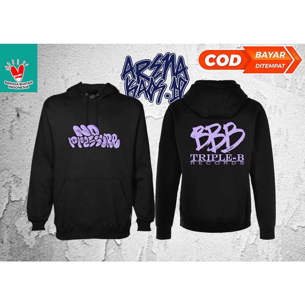 HOODIE NO PRESSURE - TRIPLE-B RECORDS