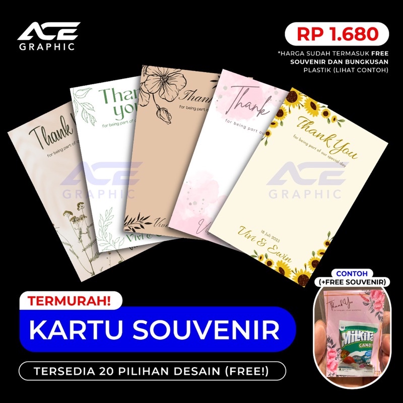 Jual Souvenir Pernikahan / Souvenir Wedding (MIN ORDER 50 PCS) | Shopee ...