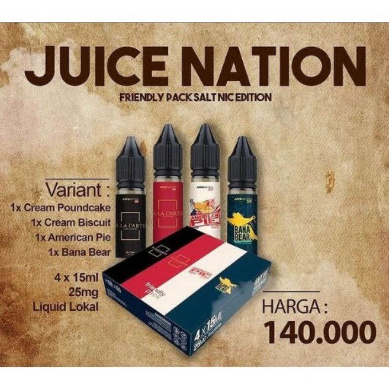 JUICENATIONN PACK