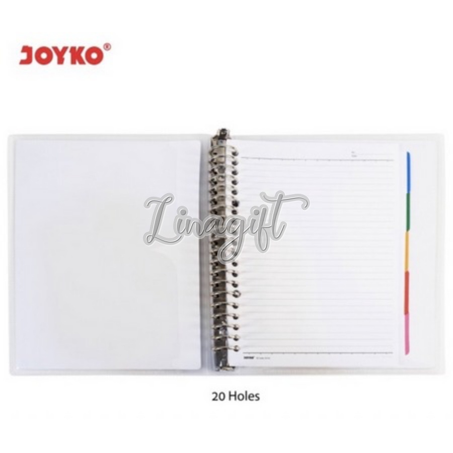 JOYKO - BINDER NOTE A5 KWARTO / EDUCATION / KNOWLEDGE / PEMBATAS FILE / LOOSELEAF KERTAS ISI FILE