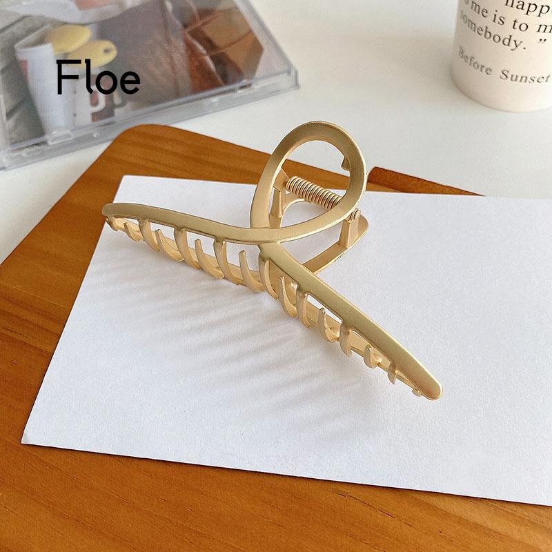 Fl Jepit Rambut Bentuk Ikan Hiu Bahan Metal Untuk Wanita