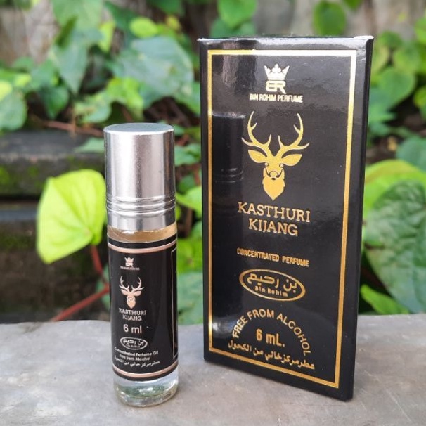 KASTHURI KIJANG Parfum 6ml Minyak Wangi Pria Roll On Non Alkohol