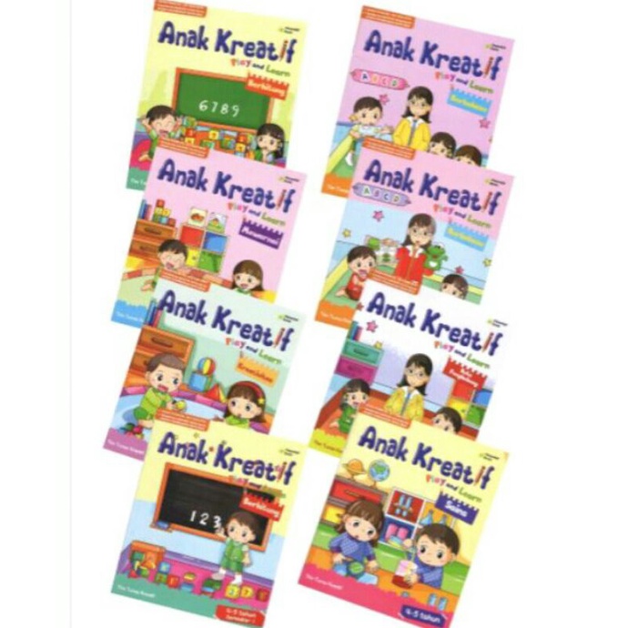 

Paket Anak Kreatif TK A (4-5) Tahun