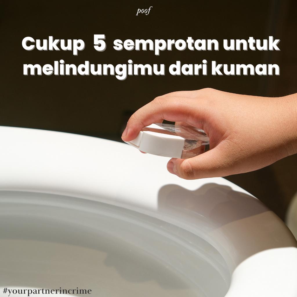 Bundle Poof - Toilet Seat Sanitizer / Pembersih dudukan toilet