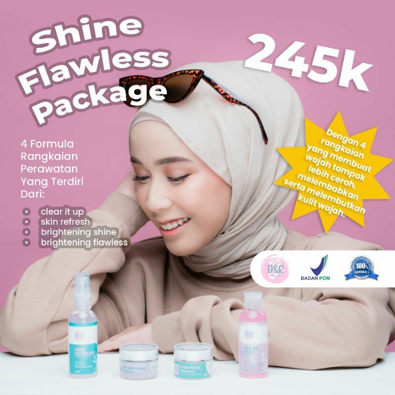 DNR SKINCARE Shine Flawless Package