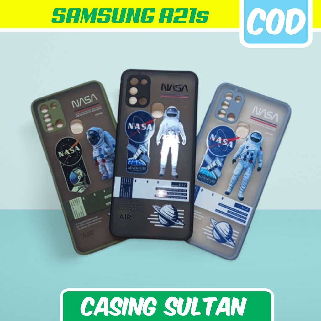 Casing Samsung A21s Motif NASA Case