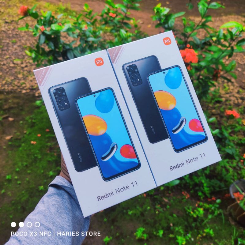 Redmi Note 11 ram 6 dan 4 internal 128 GB garansi resmi new segel bukan repack