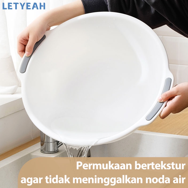 letyeah Baskom plastik serbaguna dan minimalist / basin bahan tebal