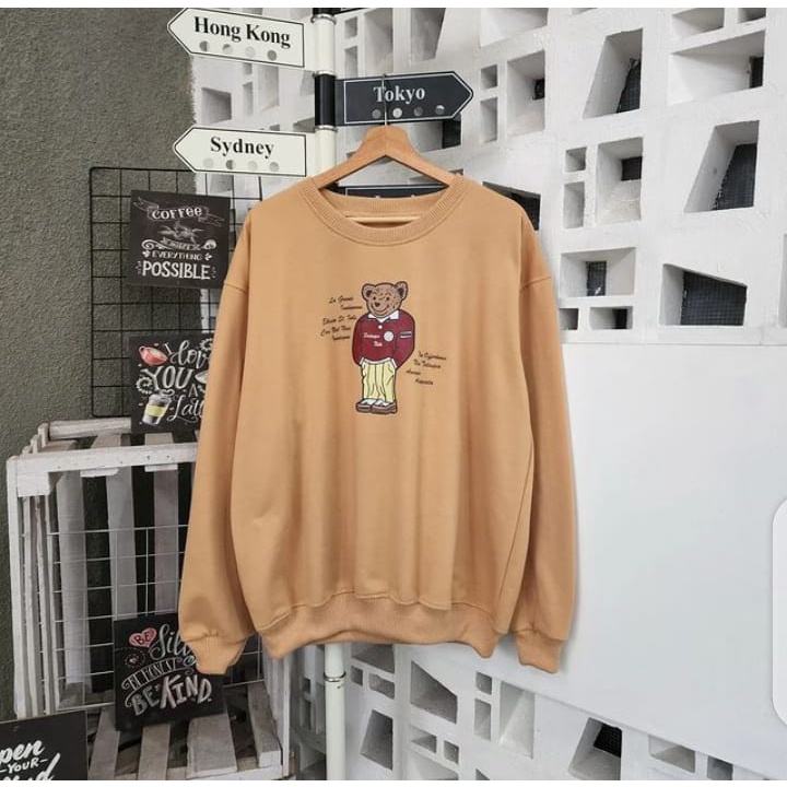 Sweater Wanita Grosir Berkualitas - Portugis teddy bear