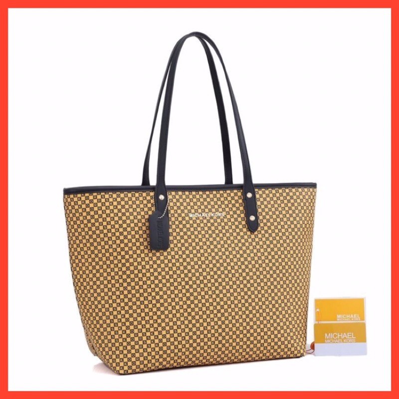 TAS TOTE WANITA IMPORT FASHION ZIP MK 1266-1 A580