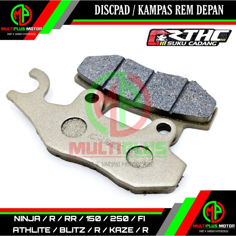 Discpad Dispad Disped depan RTHC Kampas rem disc cakram depan NINJA,NINJA R,NINJA RR,NINJA 250,NINJA 250 FI-5