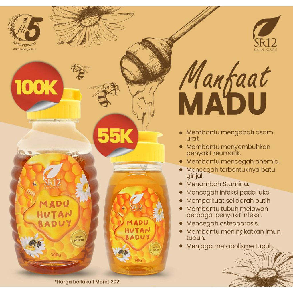 

Madu Murni /Madu Herbal/Madu BPOM/Madu Hutan Baduy SR12