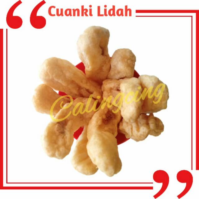 

CUANKI/BATAGOR LIDAH PANJANG TOPPING BASO ACI/SEBLAK ISI 30