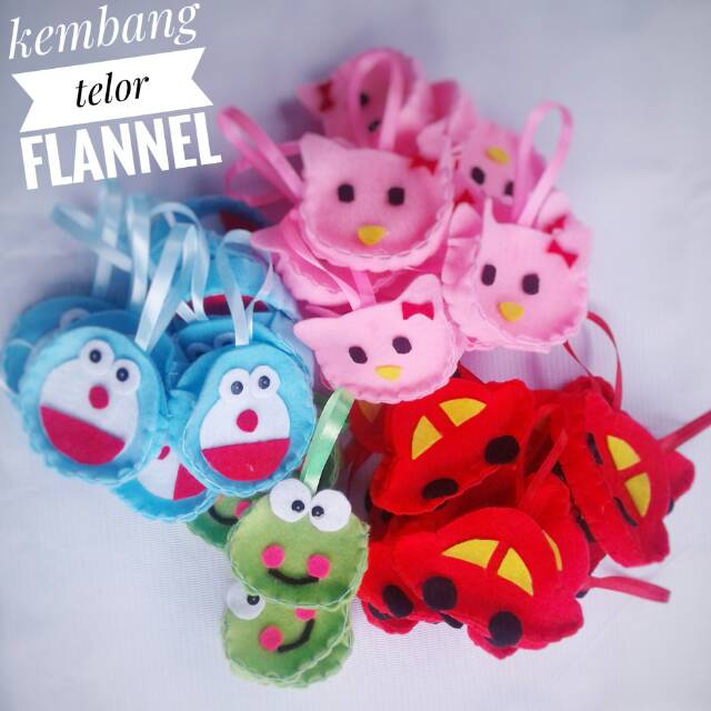 Souvenir wadah telor karakter