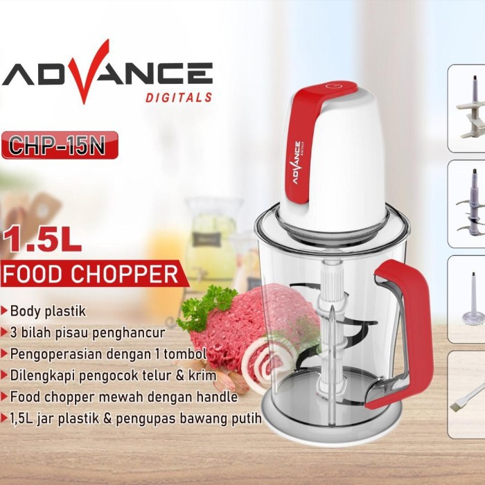 Blender Daging Advance CHP 15N Food Meat Chopper Plastik