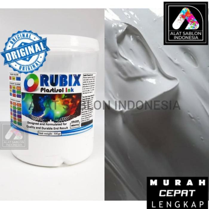 

Art / Tinta Sablon Plastisol Rubix Soft White 500Gr