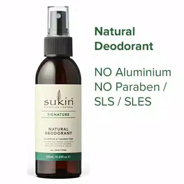 SUKIN Natural DEODORANT SPRAY 125ml