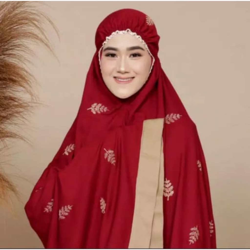 Mukena Dewasa Bordir Raissa Mukena Raissa Dewasa Mukena DAILY TROPICAL Mukena Rayon Bordir Premium High Quality