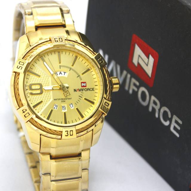 Jam Tangan Pria Naviforce Original Garansi 1 Tahun