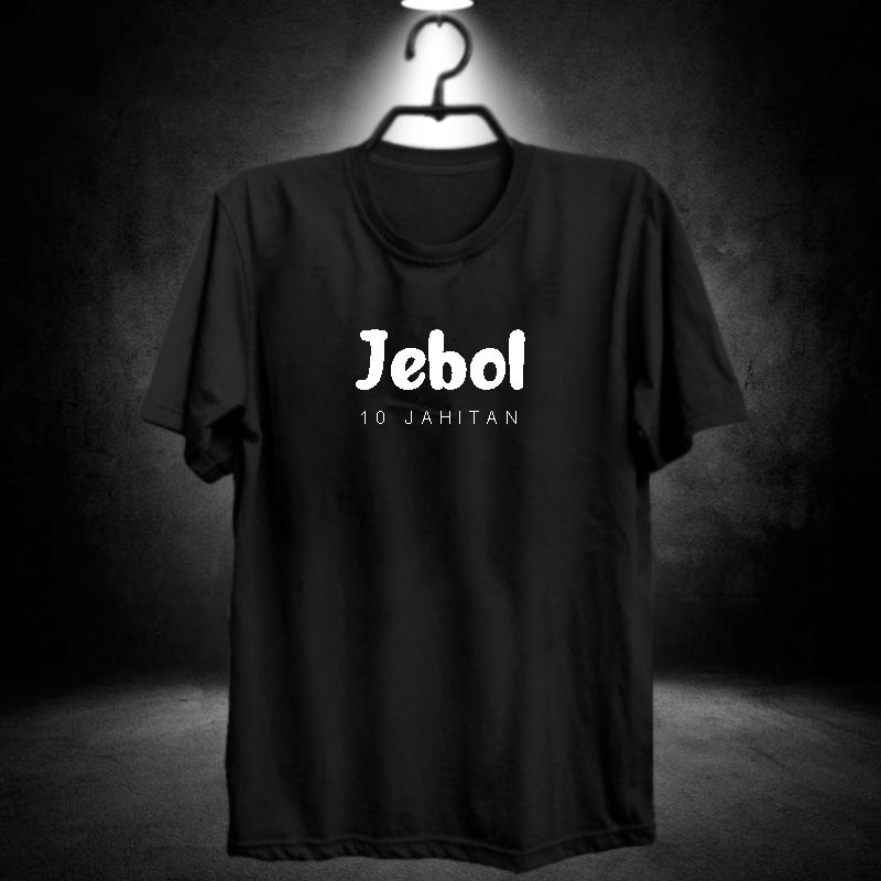 Kaos jebol 10 jahitan / fashion pria mesum / pakaian cowok / atasan sablon lucu / katun lembut